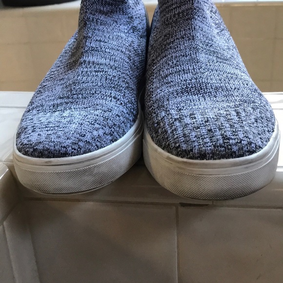 Steve Madden Sly gray, white mesh pull-on sneakers - Picture 5 of 6